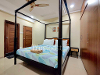 Bedroom two of TS No 17/1 TrustedStay Service Apartment in Banjara Hills Hyderabad